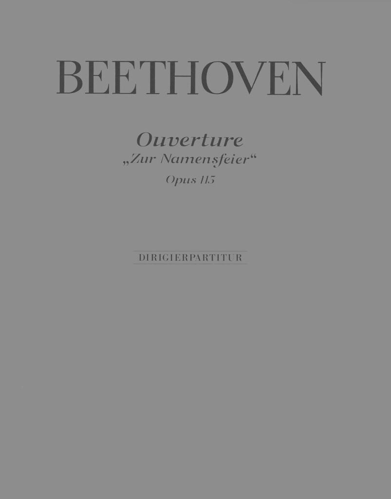 Namensfeier op. 115. Ouvertüre